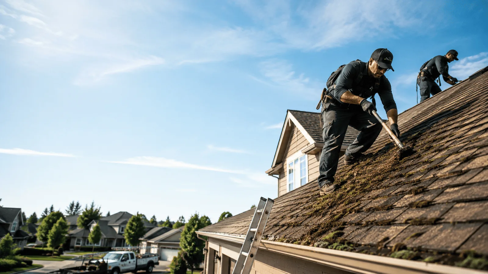 Roof Moss Removal in Halifax, VA near me